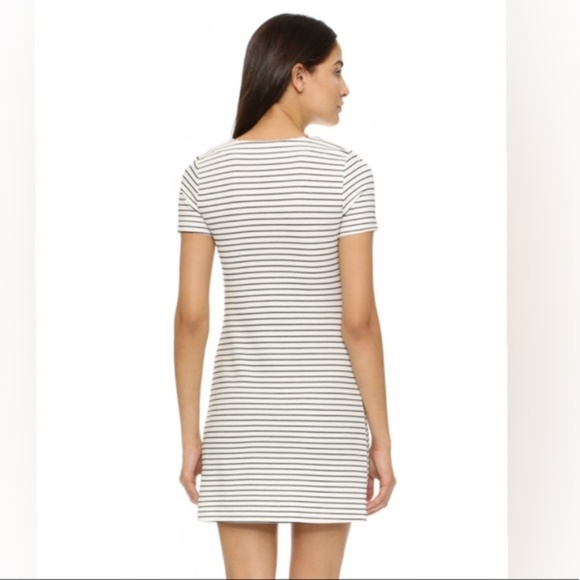 Amanda Uprichard Leighton Lace Up Striped Dress S‎ - Picture 3 of 16